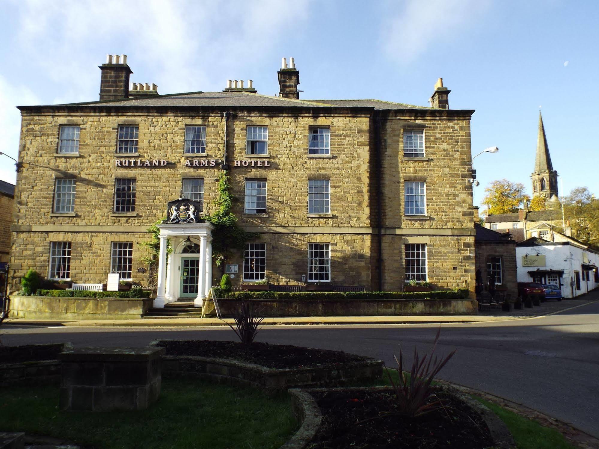 The Rutland Arms Hotel, Bakewell, Derbyshire Exterior foto